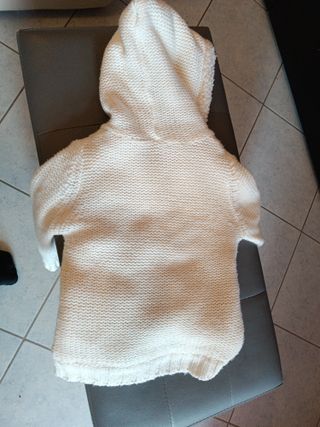 Giacca bimba 2/4 anni con cappuccio