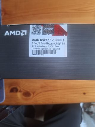 AMD Ryzen 7 5800X Procesador