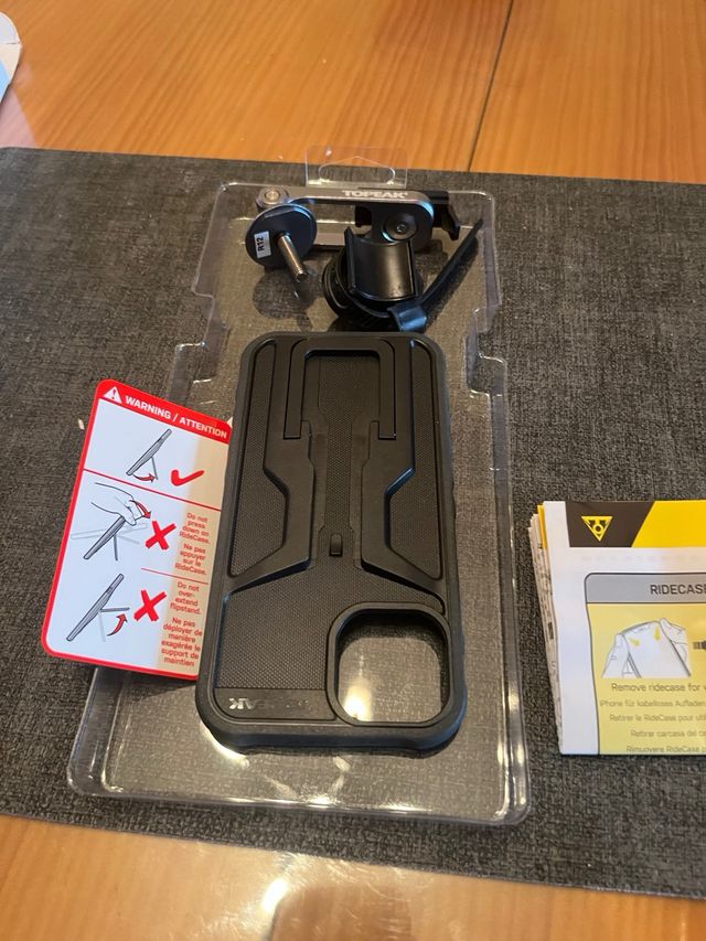 Soporte Topeak Ridecase iPhone 13