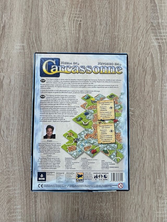 Juego de mesa: Niebla en Carcassonne