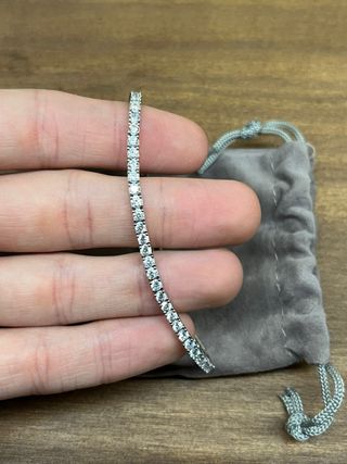 Pulsera Plata Circonitas