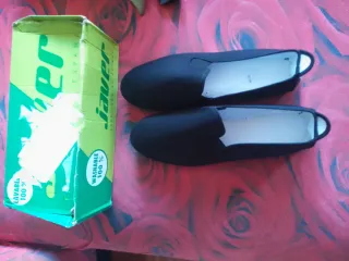 Zapatillas Javer Kung Fu Tai Chi Lona Negra