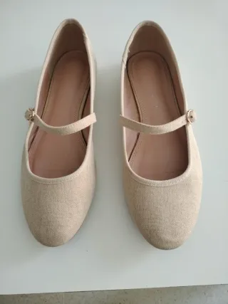 Zapatos Marypaz Talla 39 Beige