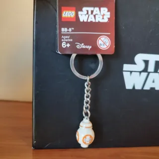 Llaveros Star Wars Lego Yoda y BB-8