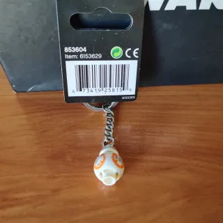 Llaveros Star Wars Lego Yoda y BB-8