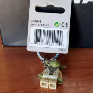 Llaveros Star Wars Lego Yoda y BB-8