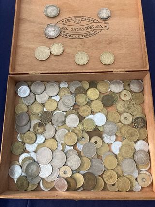 Monedas antiguas de pesetas
