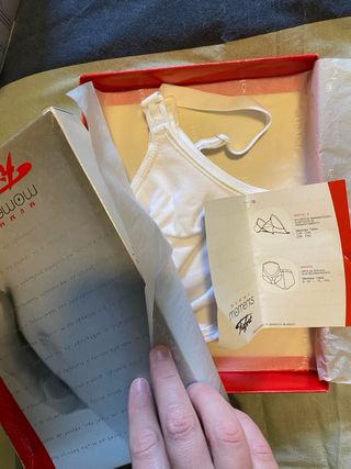 Sujetador lactancia Figfort 90C Blanco