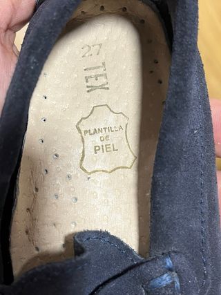 Zapatos niño talla 27