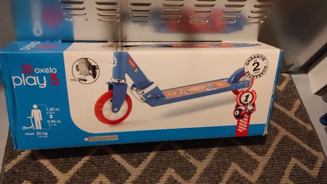 Patinete Oxelo Play 5 Niño Azul