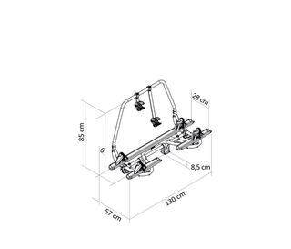 Portabicicletas Thule Caravan Super