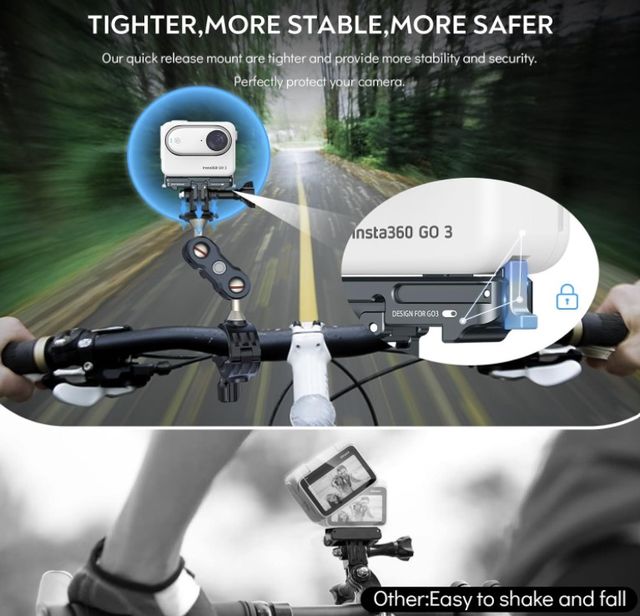 Adaptador trípode para cámara Insta360 GO 3 ¡NUEVO