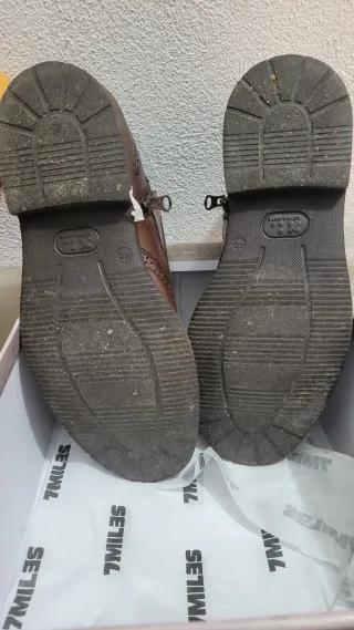 Scarponcini uomo 7 Miles marroni taglia 40