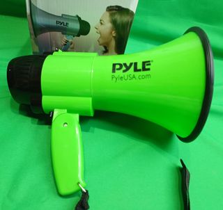 Pyle megafono, Portatil, Altavoz, Sirena, Compacto
