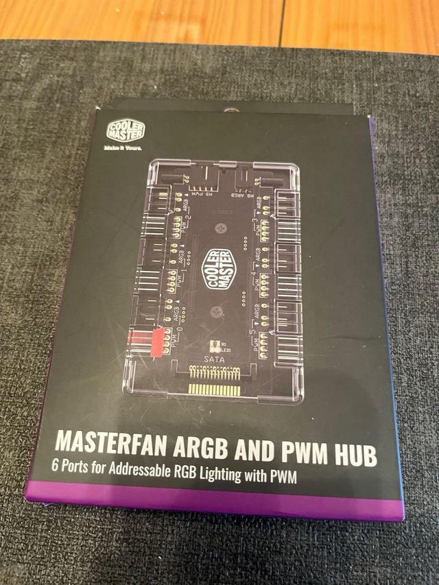 Controlador Cooler Master ARGB y PWM