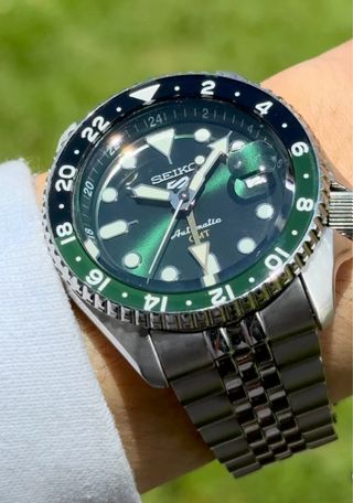Seiko 5 Sports GMT SSK035K1 Automático Nuevo