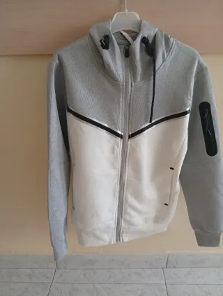 Chándal Mujer Gris y Blanco