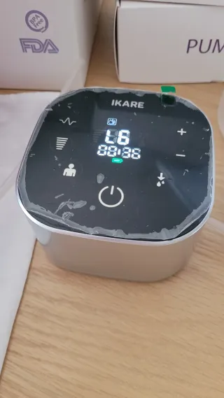 Sacaleches doble IKARE BP-16 + accesorios