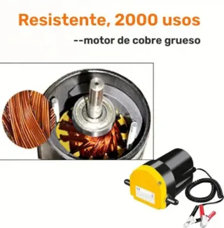 BOMBA PARA CAMBIO DE ACEITE DE 12 V