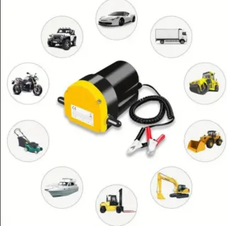 BOMBA PARA CAMBIO DE ACEITE DE 12 V