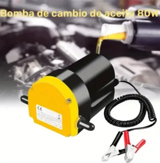 BOMBA PARA CAMBIO DE ACEITE DE 12 V
