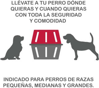 Transportín GULLIVER XXL 80x62x60cm