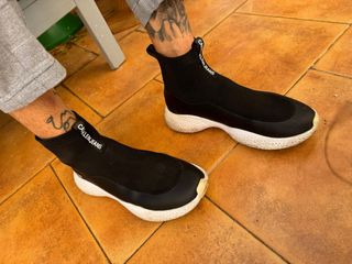 Zapatillas Calvin Klein Jeans Negras y Blancas