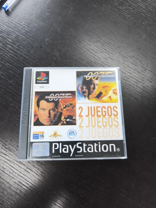 2 Juegos 007 Playstation 1