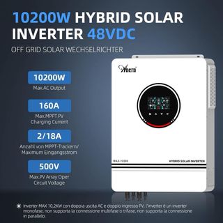 INVERSOR SOLAR HIBRIDO 10200W