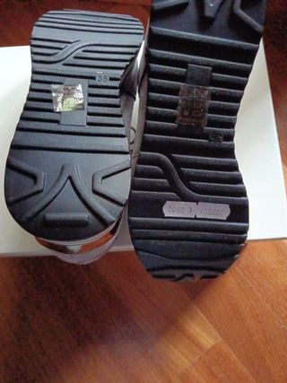 Sneakers Camomilla grigio/argento donna