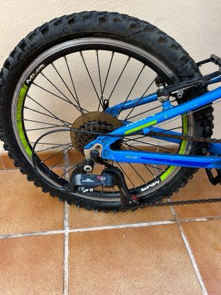 Bicicleta infantil MMR azul
