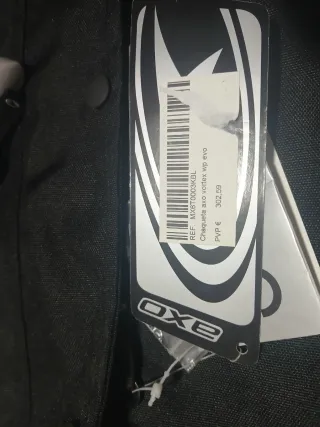 Chaqueta Biker Moto AXO Negra y Azul