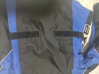 Chaqueta Biker Moto AXO Negra y Azul