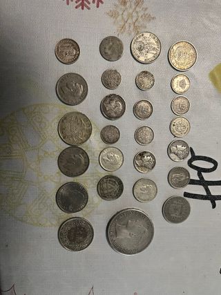 Lotto di monete d'argento antiche