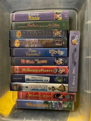 Colección 87 VHS Disney Clásicos