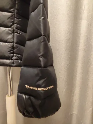 Plumífero Columbia Negro Mujer..