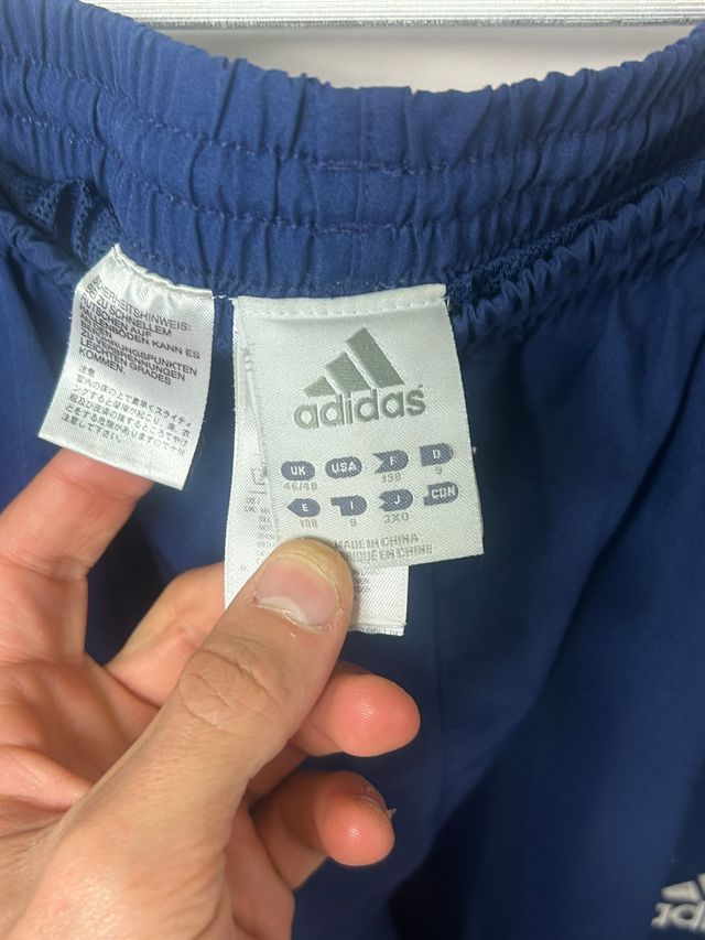 Pantaloni Adidas Parachute Navy Retro Y2K