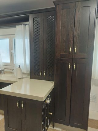 Muebles de cocina madera y metal