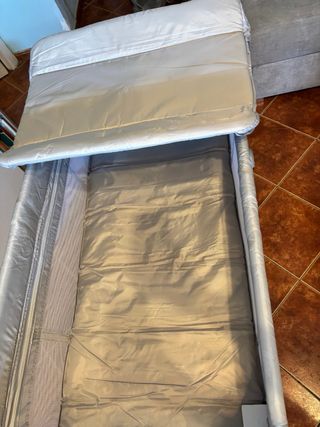 Cuna de viaje Asalvo gris 120x60