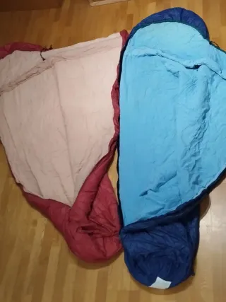 Set Camping: Tienda, Sacos y Colchones