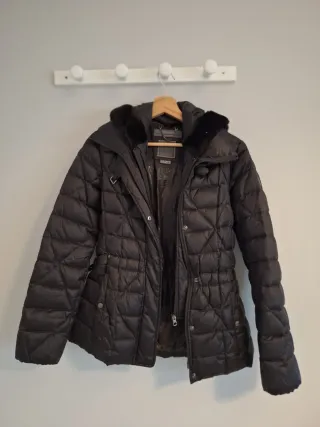 Abrigo Geox Negro Mujer