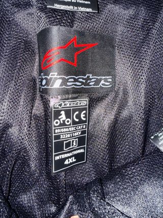 Chaqueta y pantalón moto Alpinestars Honda