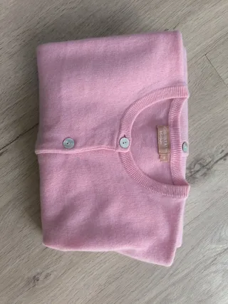 Chaqueta de Cachemira Mujer Rosa