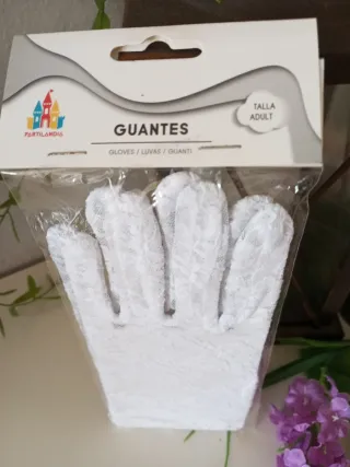 Guantes de encaje para disfraz