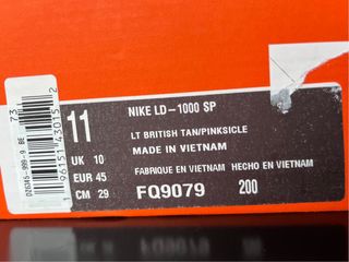 Zapatillas Nike Marrones y Rosas Talla 45