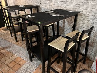 Mobiliario Hostelería Mesa y Sillas