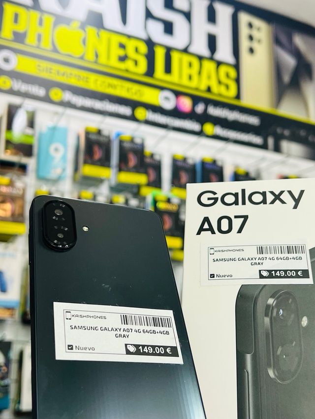 Samsung Galaxy A07 64GB Gris