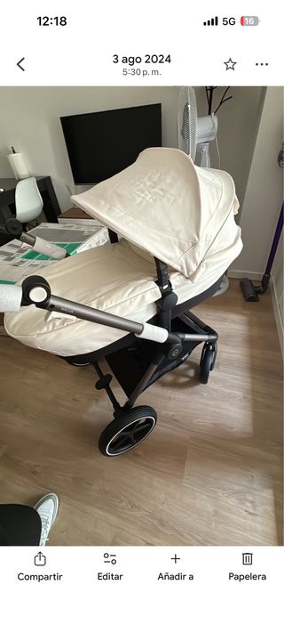 Silleta CYBEX EOS LUX 2 en 1