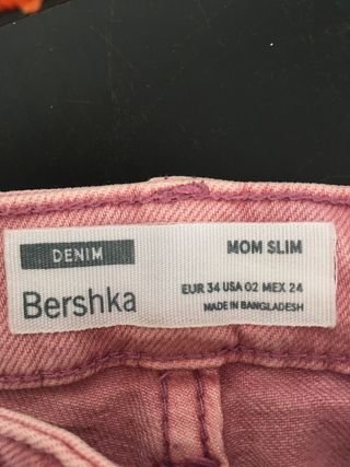 Pantalón vaquero rosa chica