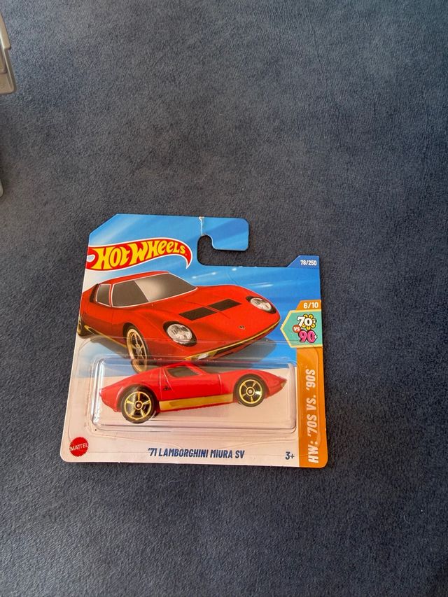 Hot Wheels '71 Lamborghini Miura SV